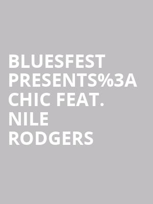 Bluesfest Presents%253A CHIC feat. Nile Rodgers at O2 Arena